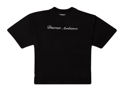 Crop Mock Neck Tee